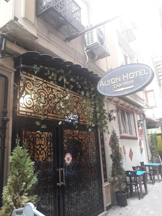 Alyon Hotel Taksim Istanboel Buitenkant foto